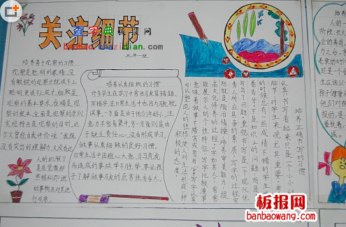 注重细节的手抄报