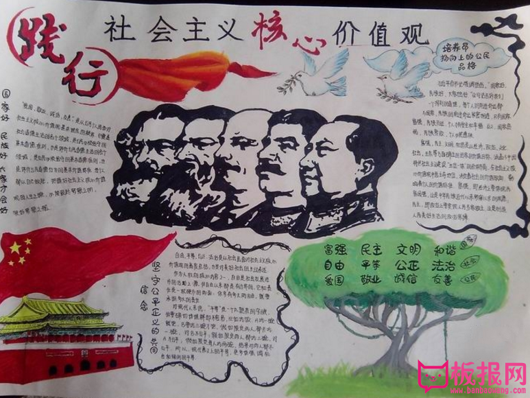 践行社会主义核心价值观图片