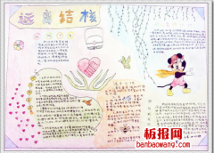 防治结核病手抄报
