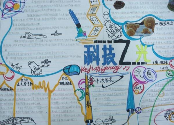 科技手抄报,科学改变世界